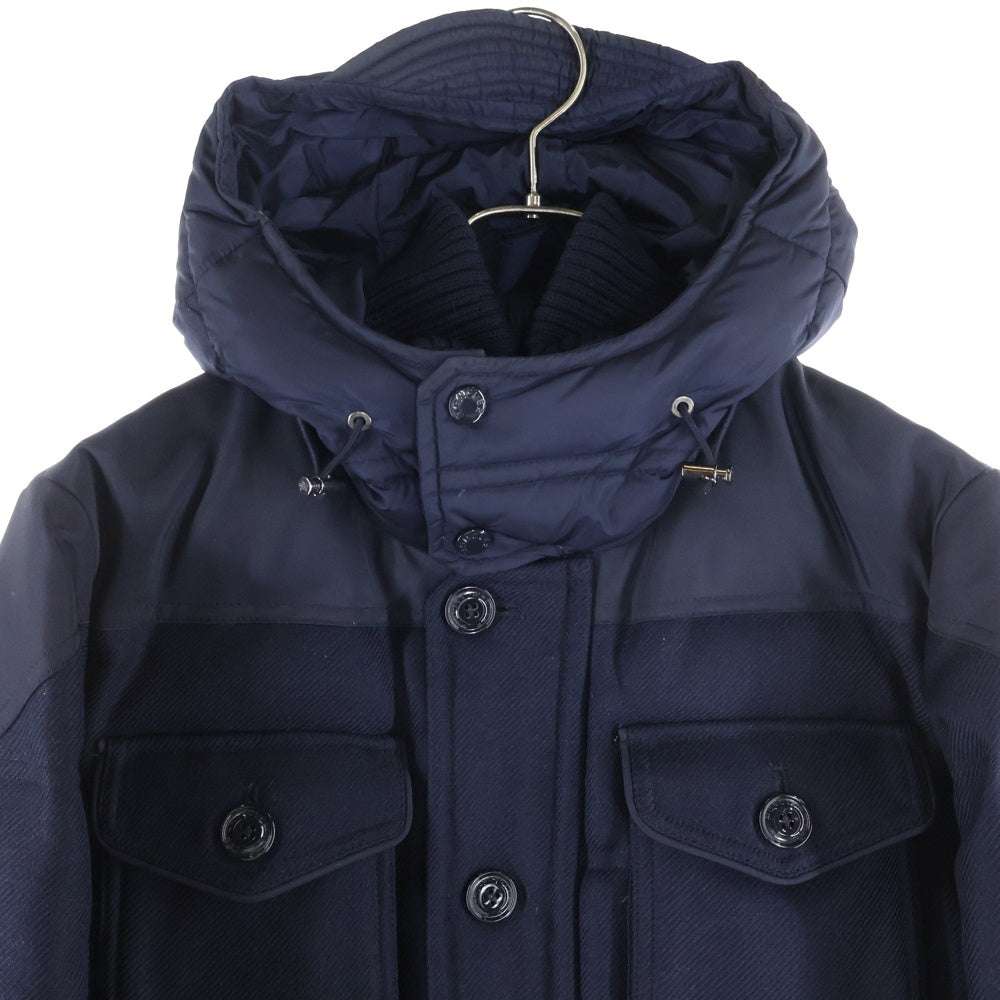 MONCLER(モンクレール) REPUBLIQUE リパブリック ジップアップダウンジャケット ネイビー 320914191180