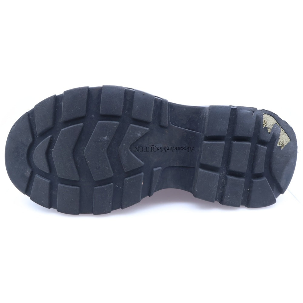 Alexander McQueen(アレキサンダーマックイーン) トレッドスリック キャンバス ローカットスニーカー ブラック 676711W4RQ2