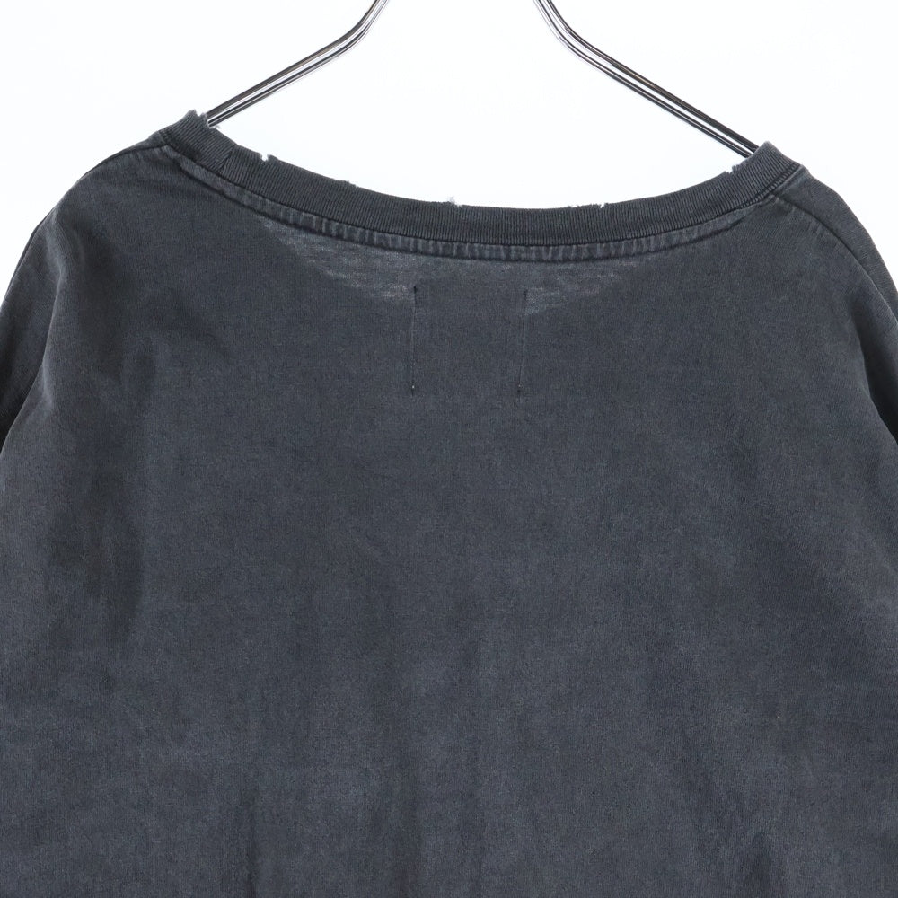 FR(13)NDS(フレンズ) Tribal LS TEE 25S-CSL029-RF トライバル柄 プリント長袖Tシャツ カットソー ブラック