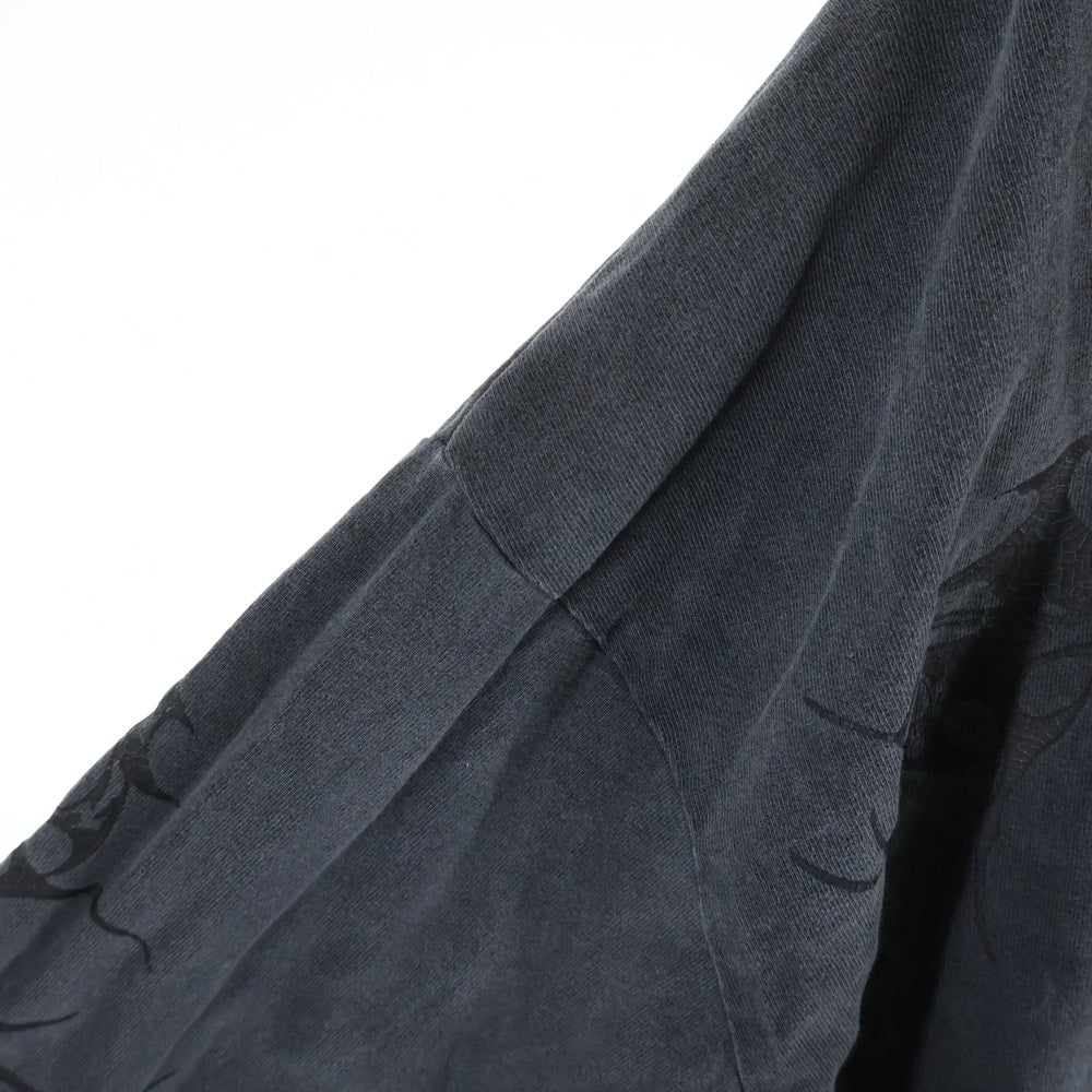 FR(13)NDS(フレンズ) Tribal LS TEE 25S-CSL029-RF トライバル柄 プリント長袖Tシャツ カットソー ブラック