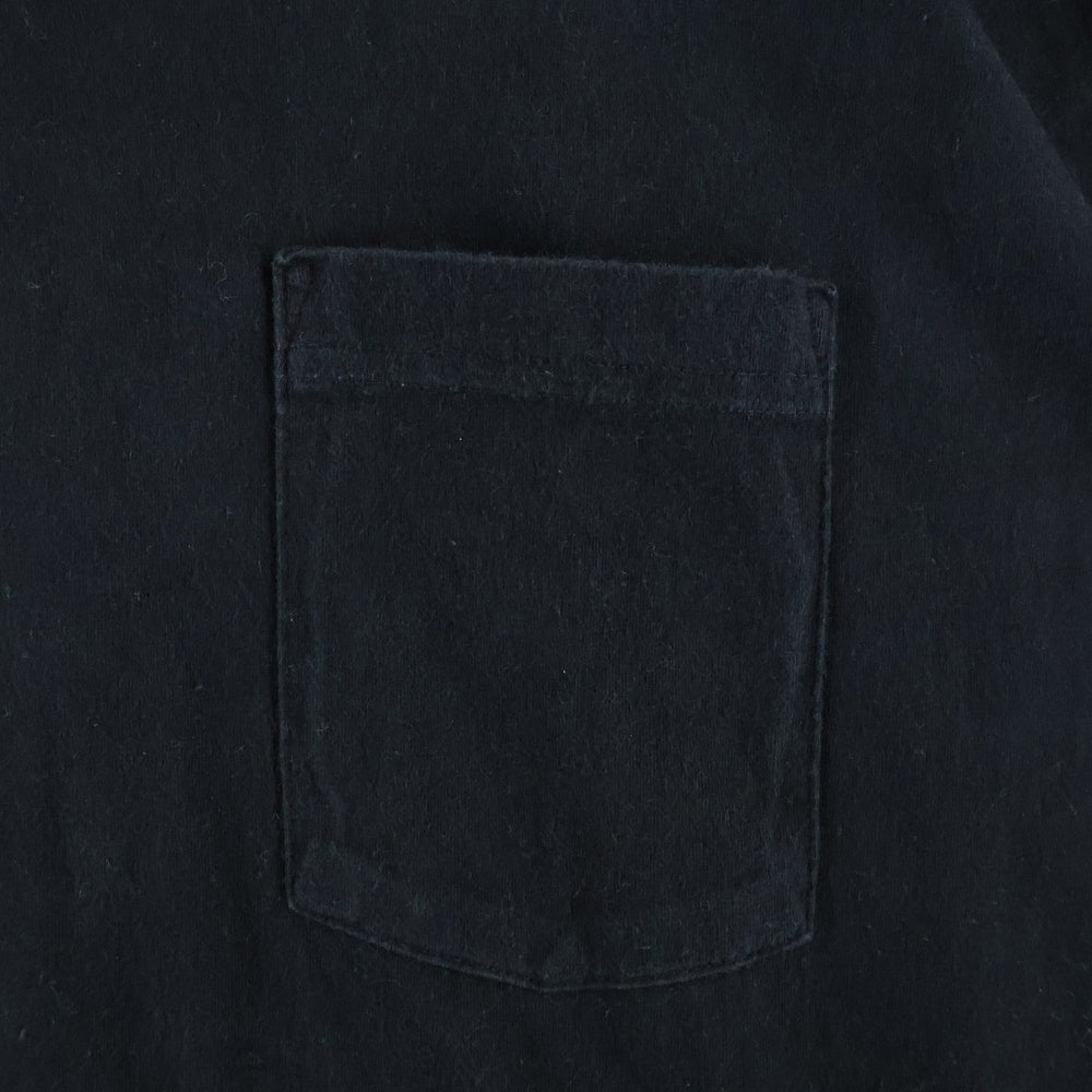 CHROME HEARTS(クロムハーツ) Neck Logo ネックロゴ アームプリント ロングスリーブ L/S 長袖 ポケットTシャツ カットソー ブラック