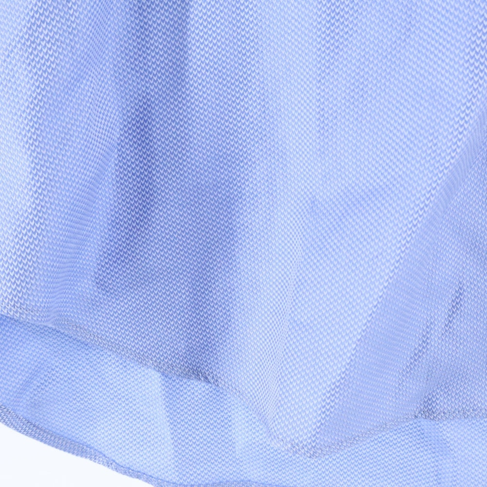 COMME des GARCONS HOMME DEUX(コムデギャルソン オムドゥ) コットン 長袖シャツ DL-B038 ブルー