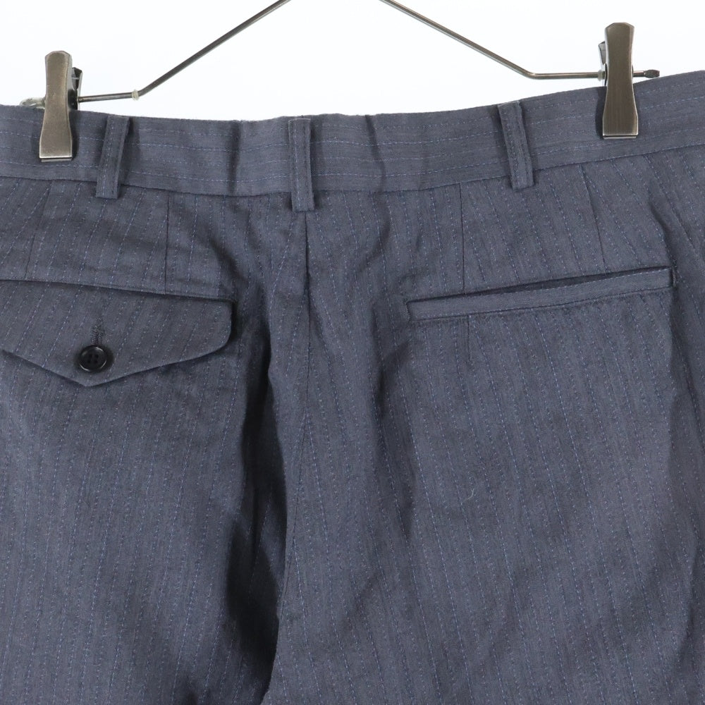 COMME des GARCONS HOMME DEUX(コムデギャルソン オムドゥ) ストライプ スラックスパンツ グレー