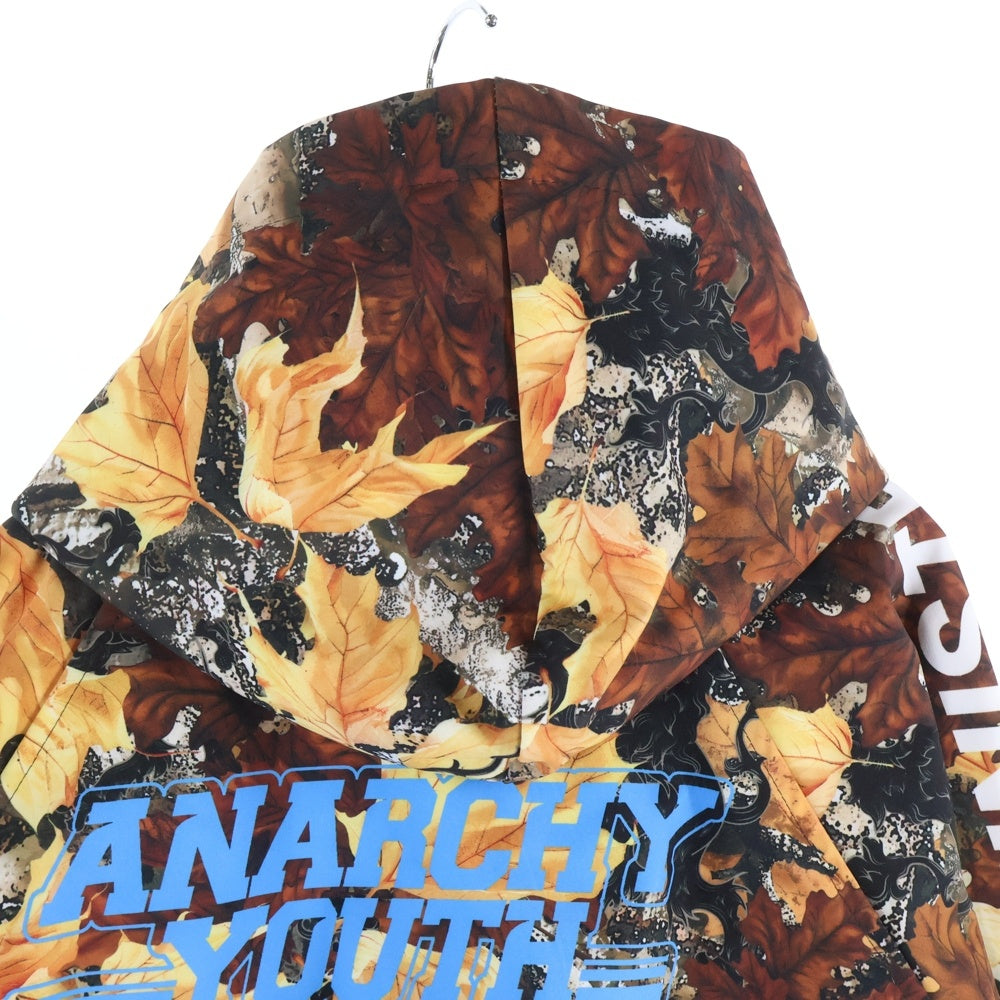 NO BRAND(ノーブランド) LIBERAL YOUTH MINISTRY リベラルユースミニストリー 25SS FOREST HOODIE フォレスト フーディー 総柄 プルオーバーパーカー マルチカラー