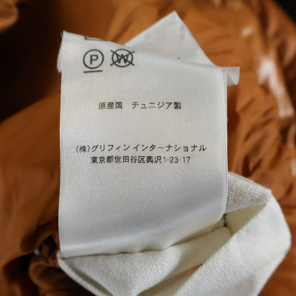 PYRENEX(ピレネックス) Yannick ナイロン ロゴワッペン付き ダウンジャケット ブラウン W19PJ2