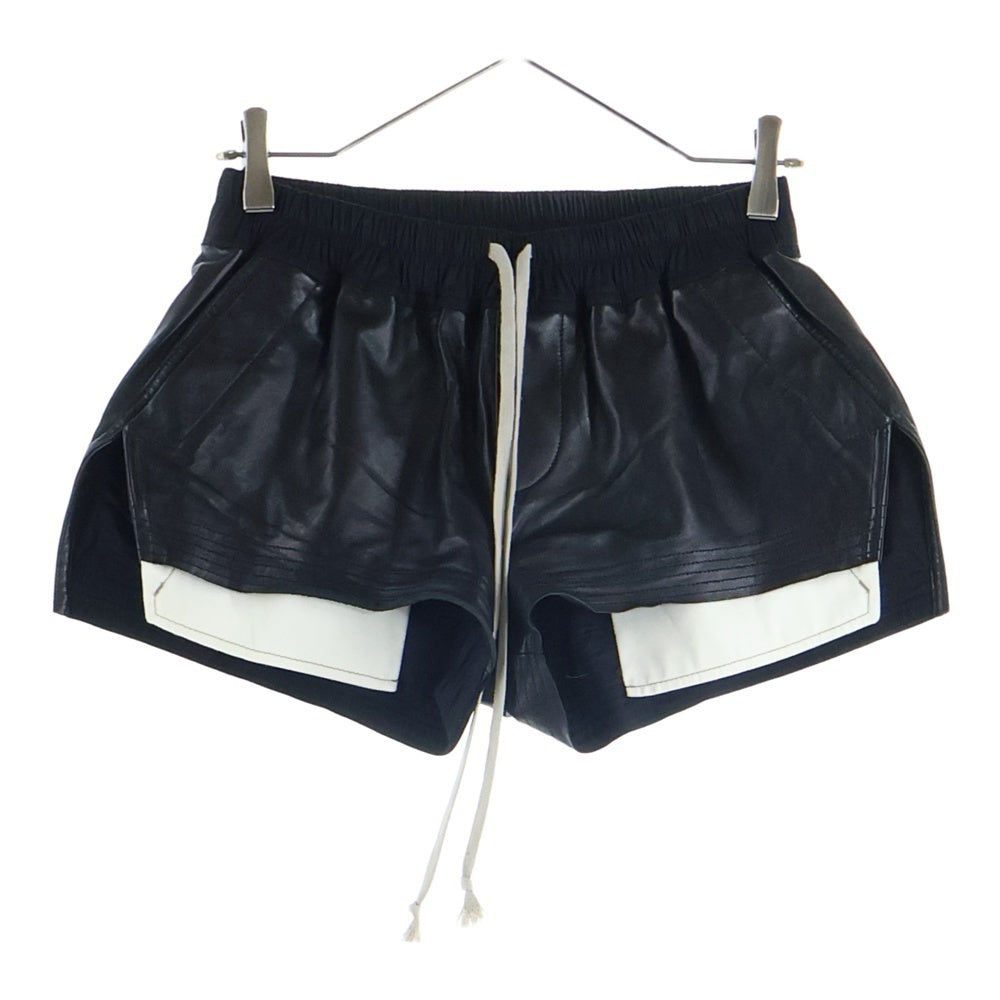 Rick Owens(リックオウエンス) 25SS LAMB LEATHER SHORT PANTS