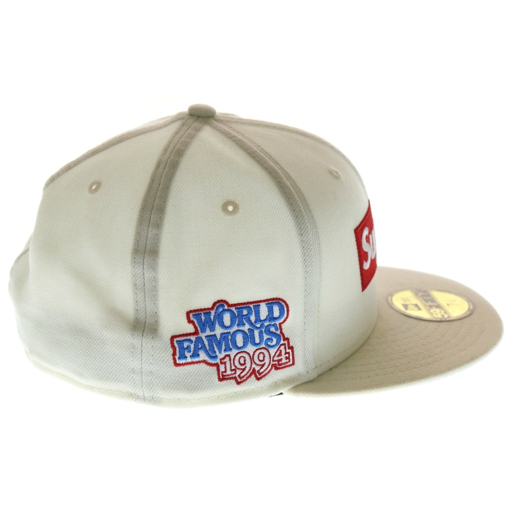 SUPREME(シュプリーム) 20AW ×NEW ERA World Famous Box Logo ニューエラ ワールドフェイマス ボックスロゴ ベースボールキャップ ホワイト