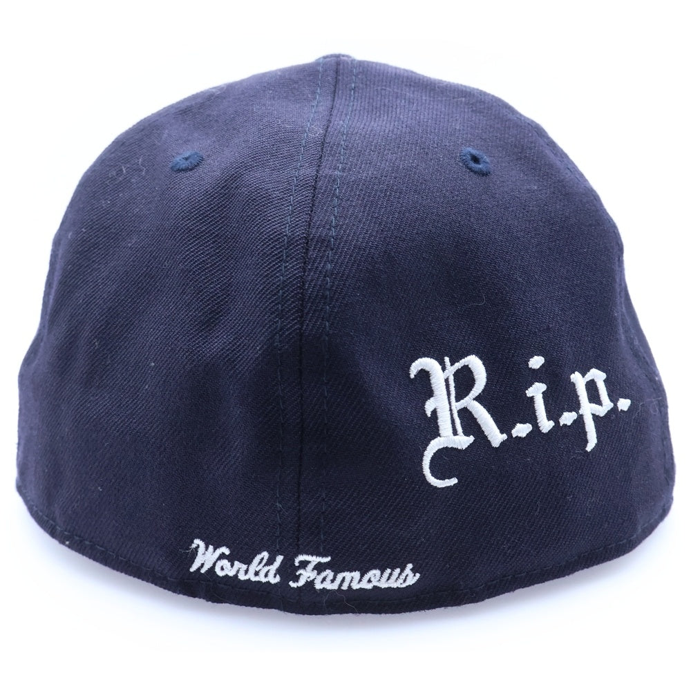 SUPREME(シュプリーム) 16AW ×NEW ERA R.I.P. Box Logo Cap ボックスロゴ ベースボール キャップ ネイビー