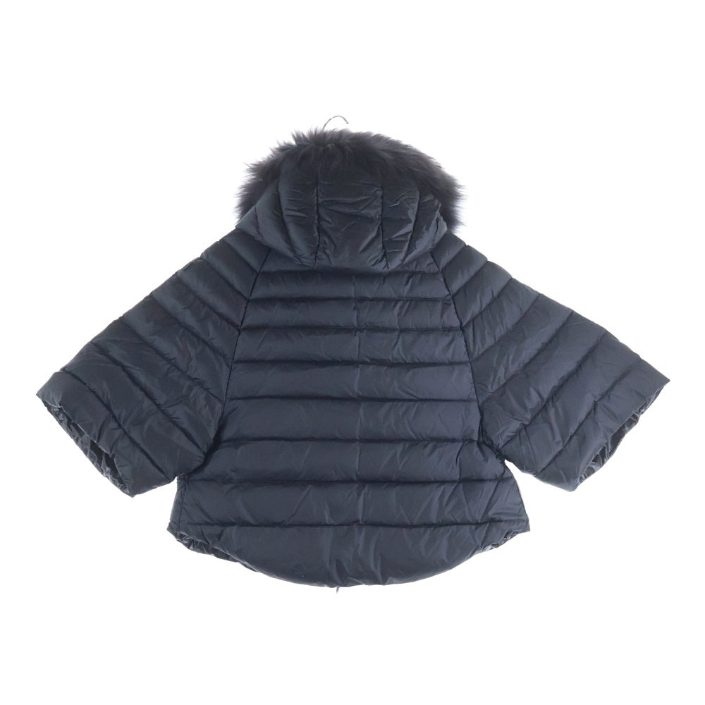 TATRAS(タトラス) 22AW MALE ポンチョ ナイロンダウンジャケット LTAT22A4692-D ブラック レディース