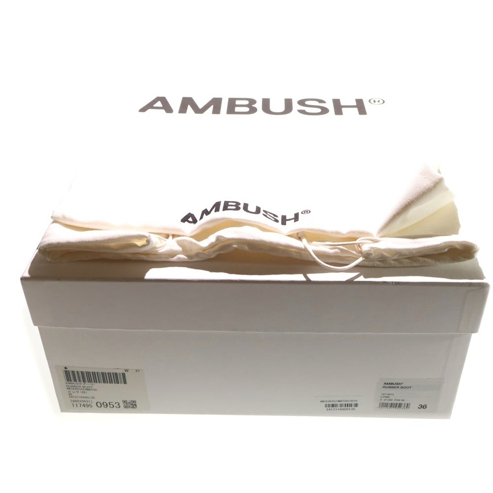 AMBUSH(アンブッシュ) RUBBER BOOT ラバーブーツ 86010631 シューズ ピンク レディース