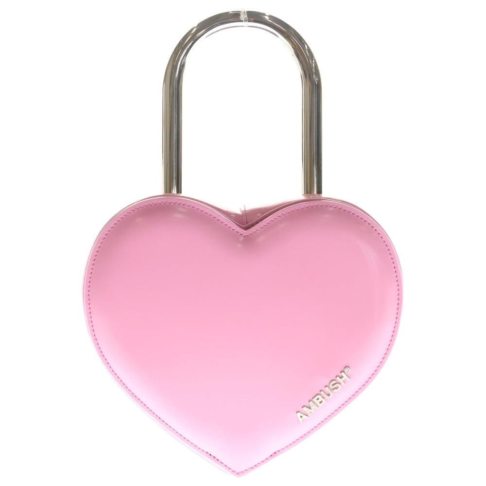 AMBUSH(アンブッシュ) HEART PADLOCK BAG ハートパドロックバッグ ピンク レディース