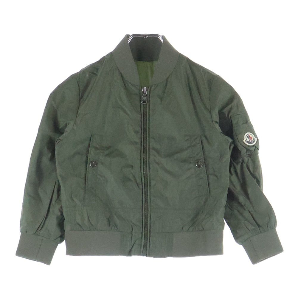MONCLER(モンクレール) JUNIOR GUILLAC GIUBBOTTO ジュニア ナイロンボンバージャケット MA-1 ブルゾン D19544010805 68352 カーキ