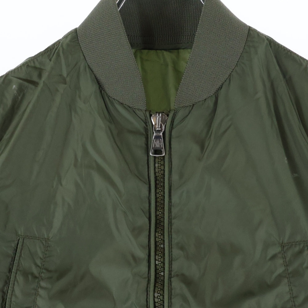 MONCLER(モンクレール) JUNIOR GUILLAC GIUBBOTTO ジュニア ナイロンボンバージャケット MA-1 ブルゾン D19544010805 68352 カーキ