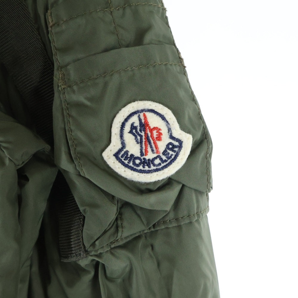 MONCLER(モンクレール) JUNIOR GUILLAC GIUBBOTTO ジュニア ナイロンボンバージャケット MA-1 ブルゾン D19544010805 68352 カーキ