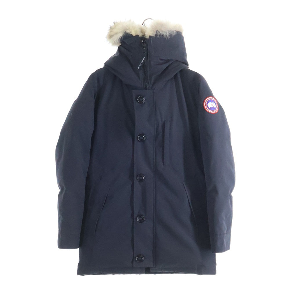 CANADA GOOSE(カナダグース) JASPER PARKA ジャスパー パーカー ファーフーデッド ジップアップ ダウンジャケット ネイビー 3438JM