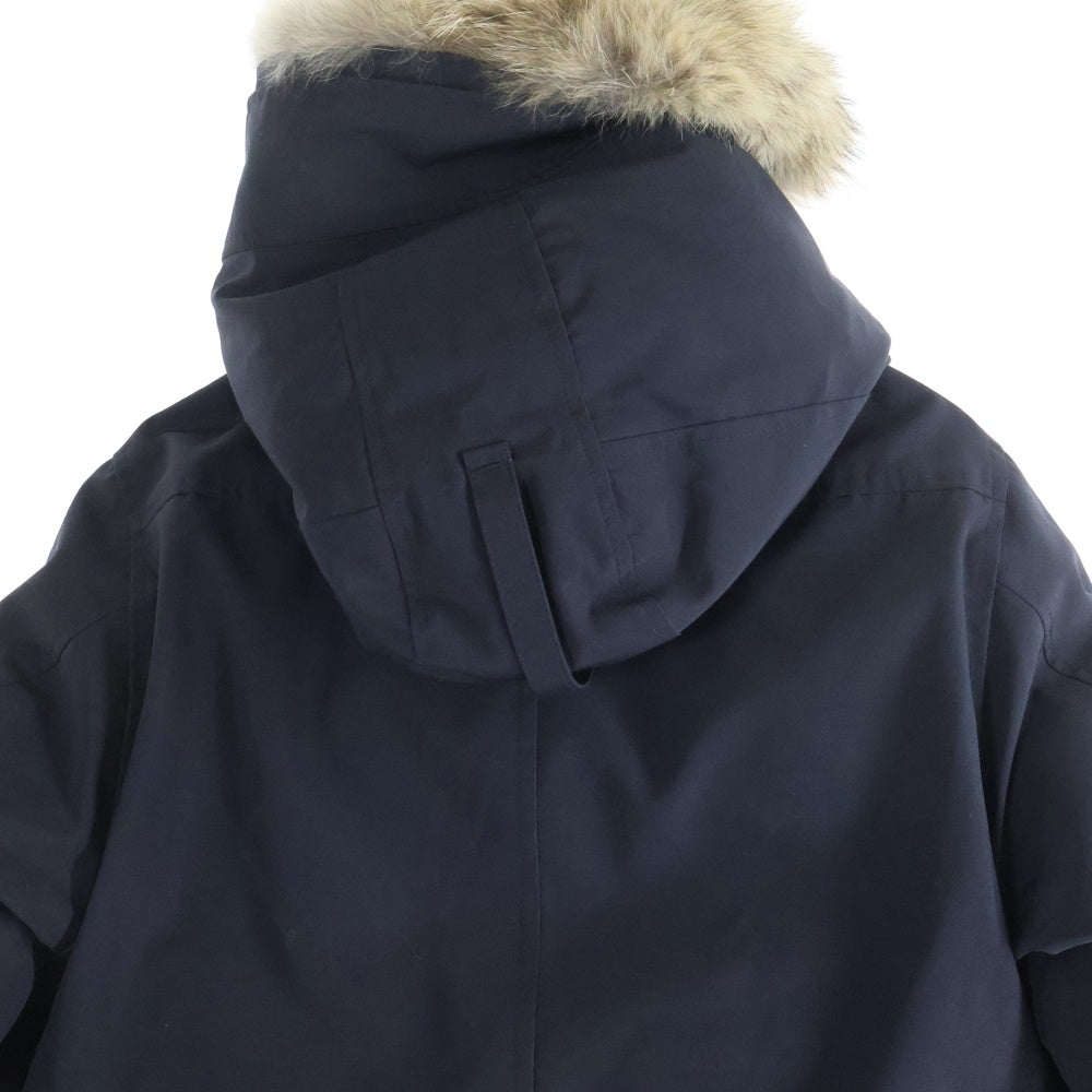 CANADA GOOSE(カナダグース) JASPER PARKA ジャスパー パーカー ファーフーデッド ジップアップ ダウンジャケット ネイビー 3438JM