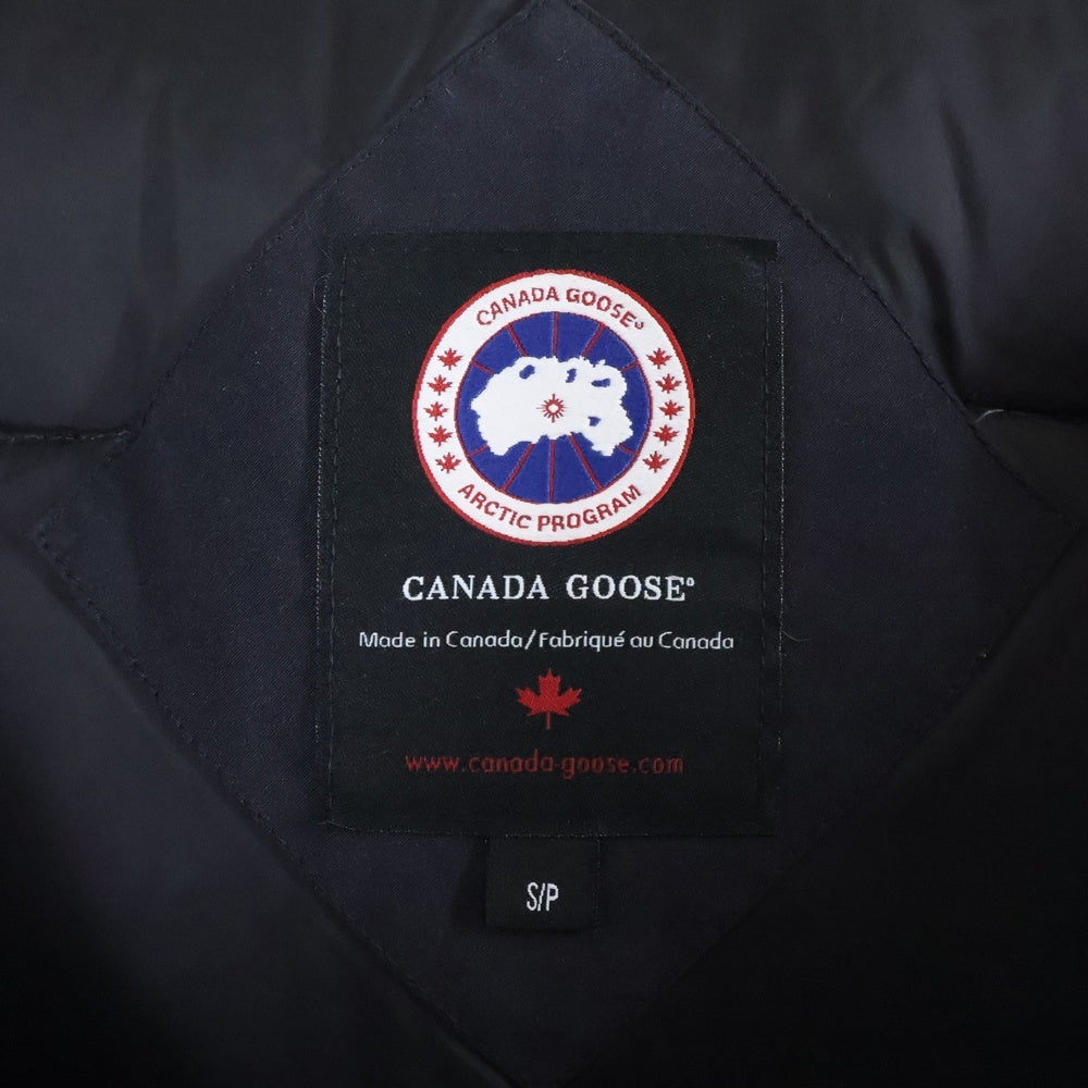 CANADA GOOSE(カナダグース) JASPER PARKA ジャスパー パーカー ファーフーデッド ジップアップ ダウンジャケット ネイビー 3438JM
