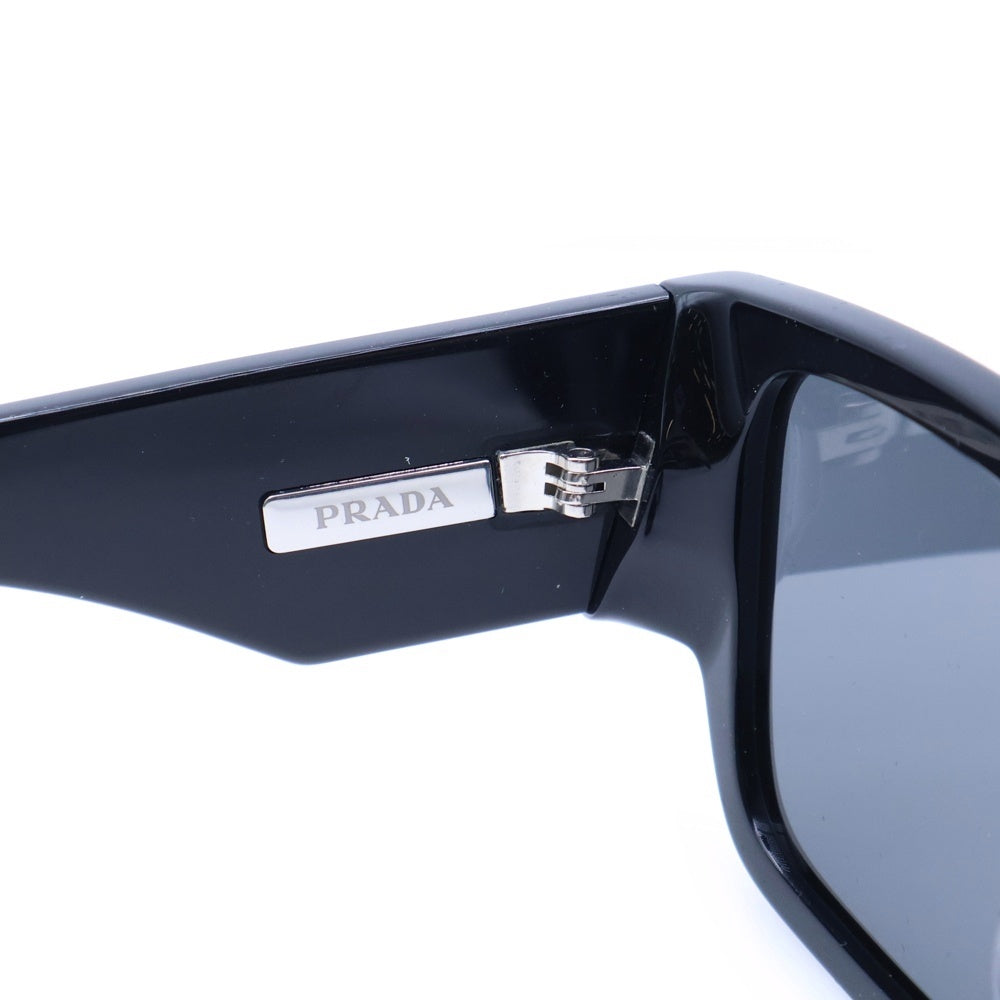 PRADA(プラダ) サイド三角ロゴ スクエア型 サングラス ブラック SPR 10Z-F