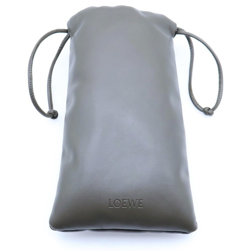LOEWE(ロエベ) ビックスクエア フレーム サングラス ブラック/ピンク LW40064U
