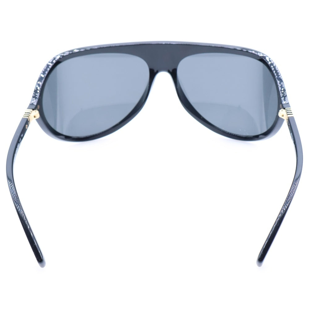 miumiu(ミュウミュウ) Wraparound Sunglasses ランウェイ サングラス ブラック SMU A01