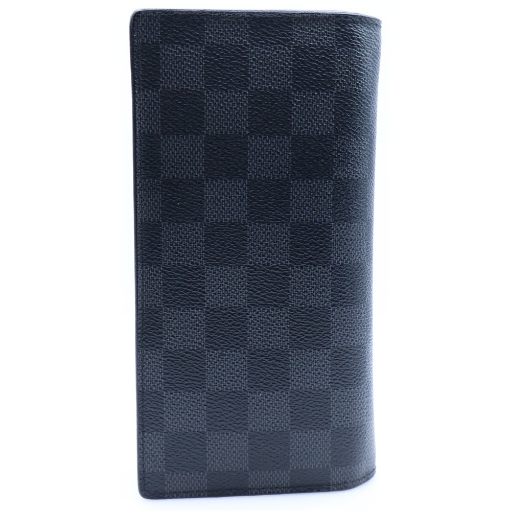 LOUIS VUITTON(ルイヴィトン) ポルトフォイユブラザ ダミエグラフィット PVC ロングウォレット 二つ折り長財布 ブラック N62655
