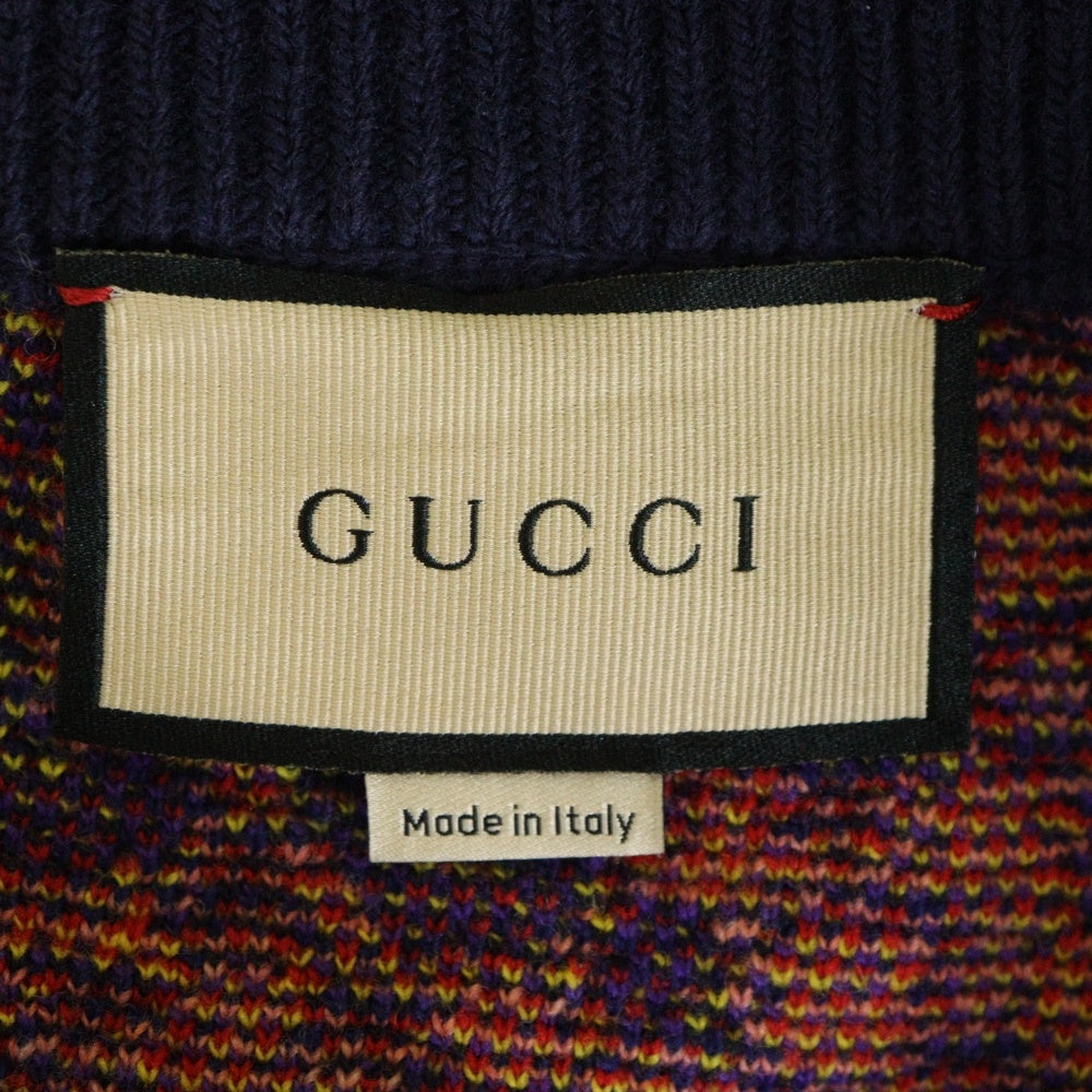 GUCCI(グッチ) ダブルGジャガード ニット ロングパンツ マルチカラー 675999 XKB4V