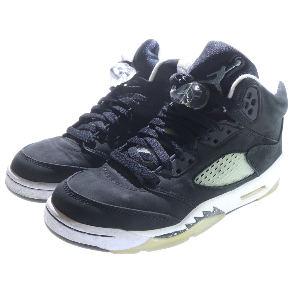 NIKE(ナイキ) AIR JORDAN 5 RETRO GS 440888-011 エアジョーダン5 ハイカットスニーカー レディース ブラック/ホワイト US6Y/24cm