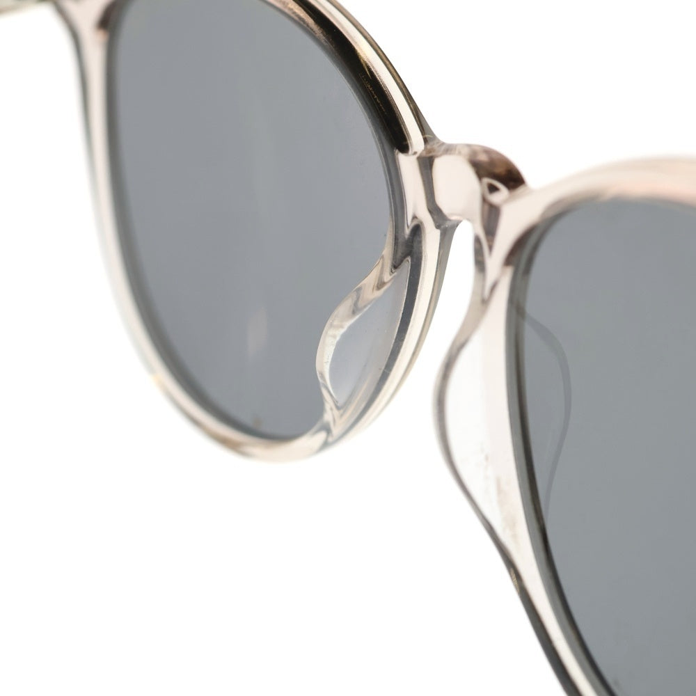 SAINT LAURENT PARIS(サンローランパリ) クリアフレーム ボストン サングラス 眼鏡 アイウェア グレー SL204K 004