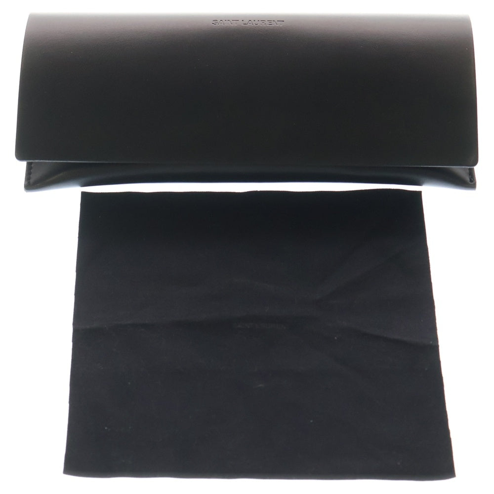 SAINT LAURENT PARIS(サンローランパリ) クリアフレーム ボストン サングラス 眼鏡 アイウェア グレー SL204K 004