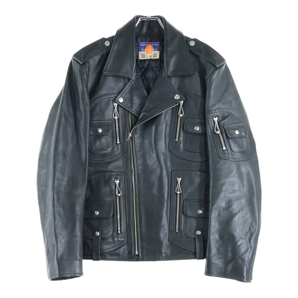 BLACK MEANS(ブラックミーンズ) ホースハイドレザーライダース