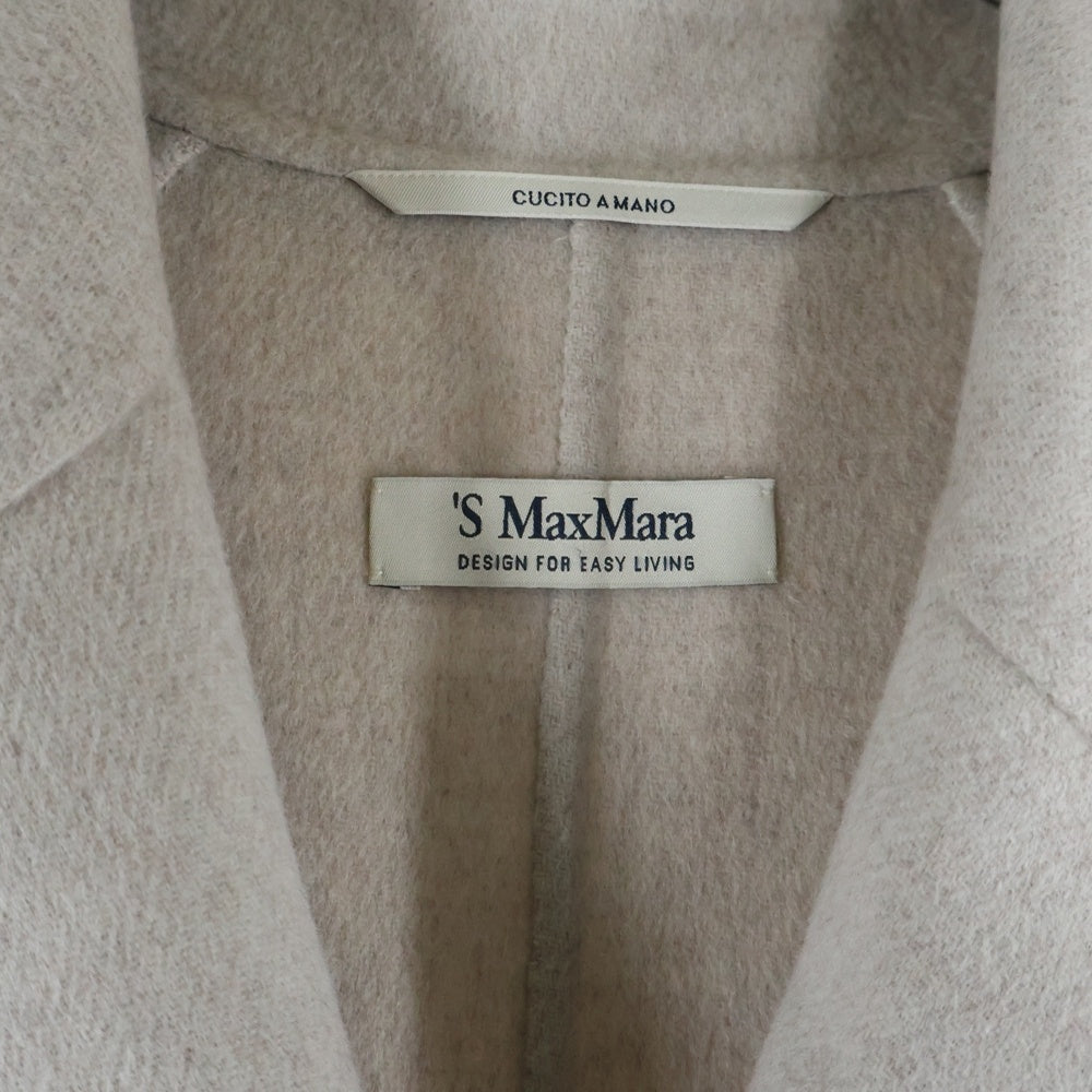S MAX MARA(エス マックスマーラ) クチートアマーノ ダブルフェイスコート グレー レディース 901602096