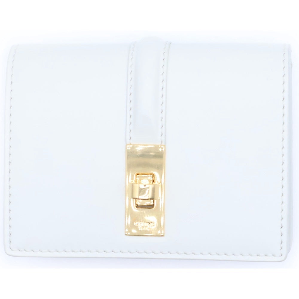 CELINE(セリーヌ) スモール トリフォールド カードケース ホワイト