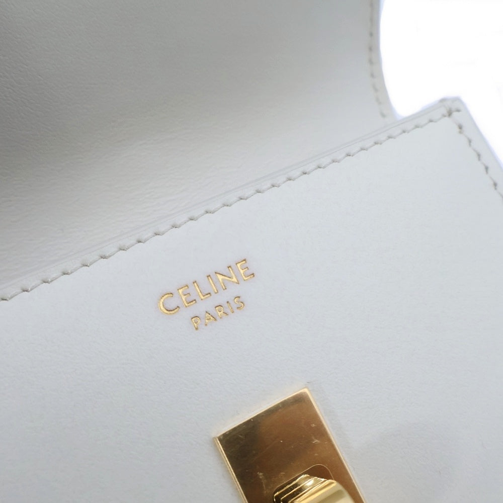 CELINE(セリーヌ) スモール トリフォールド カードケース ホワイト