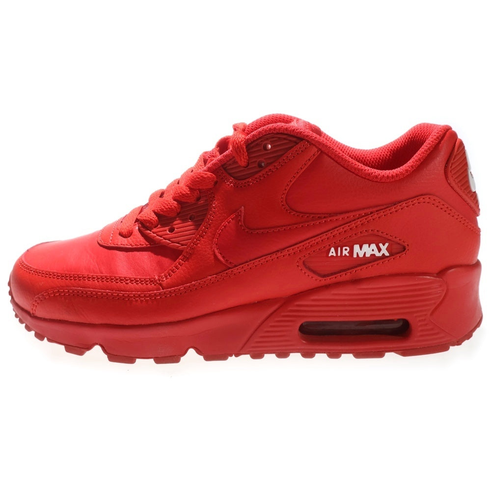 NIKE(ナイキ) AIR MAX 90 LTR 833412-606 エアーマックス 90 ローカットスニーカー レッド US5.5Y/24cm レディース