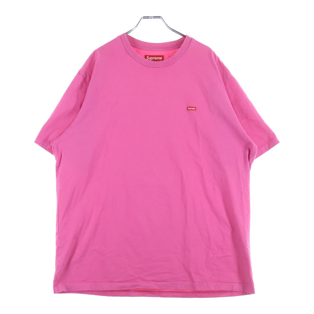SUPREME(シュプリーム) 24AW Small Box Logo Tee フロントスモールボックスロゴ クルーネック 半袖Tシャツ ピンク