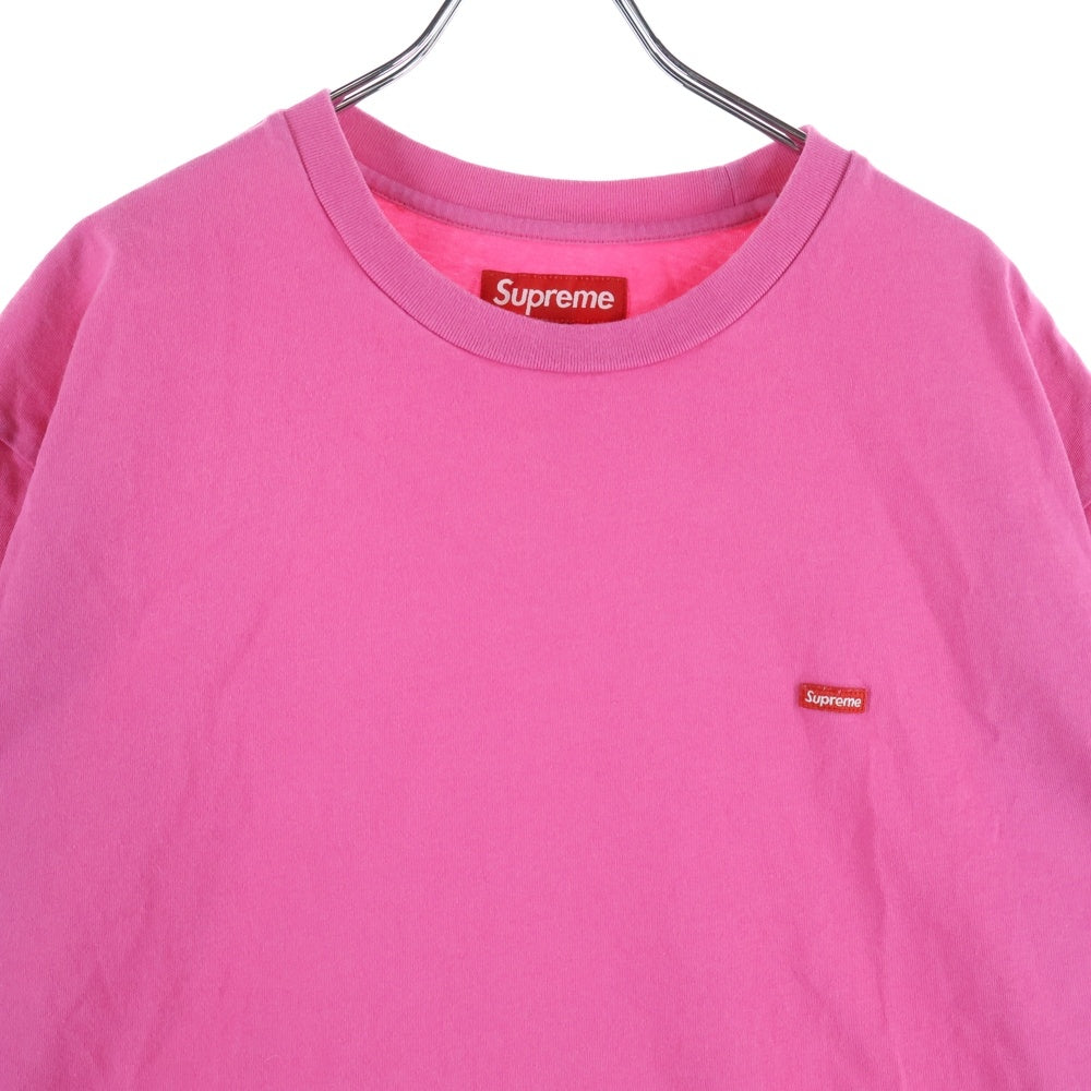 SUPREME(シュプリーム) 24AW Small Box Logo Tee フロントスモールボックスロゴ クルーネック 半袖Tシャツ ピンク