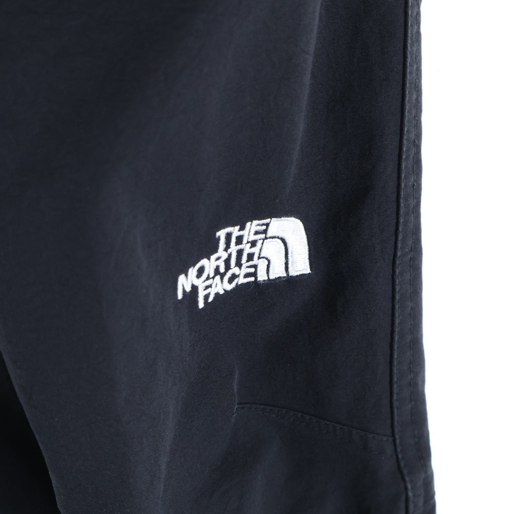 THE NORTH FACE(ザノースフェイス) ロゴ刺繍 ナイロン ドローライト パンツ ブラック NB81711