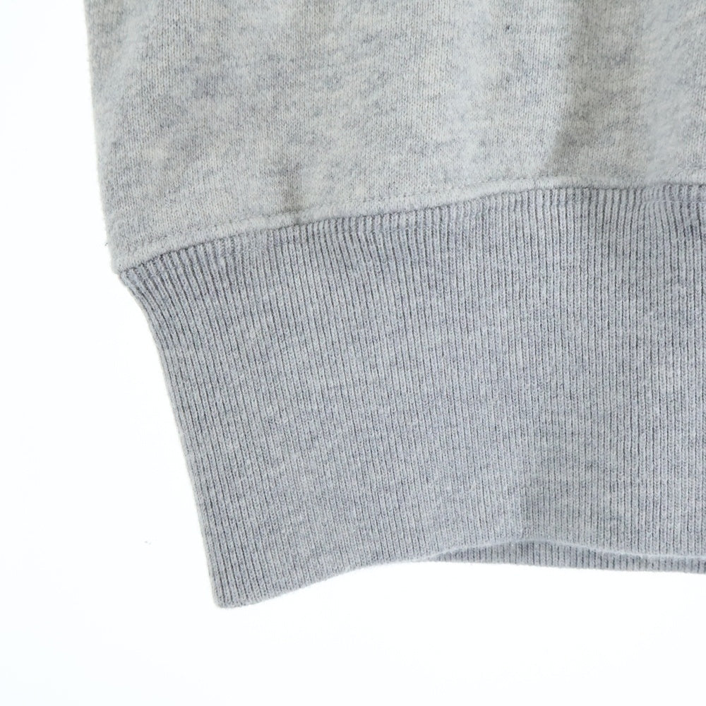 HYSTERIC GLAMOUR(ヒステリックグラマー) HYSTERIC ARMPIT フロントプリント クルーネック 長袖スウェット グレー 02253CS10