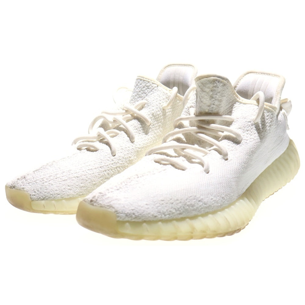 adidas(アディダス) YEEZY BOOST 350V2 CREAM WHITE イージーブースト ローカットスニーカー ホワイト US8.5/26.5cm CP9366