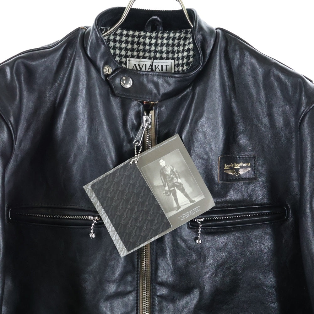 Lewis Leathers(ルイスレザー) No.68VC Super Sportsman スーパースポーツマン シングルライダース レザージャケット ブラック