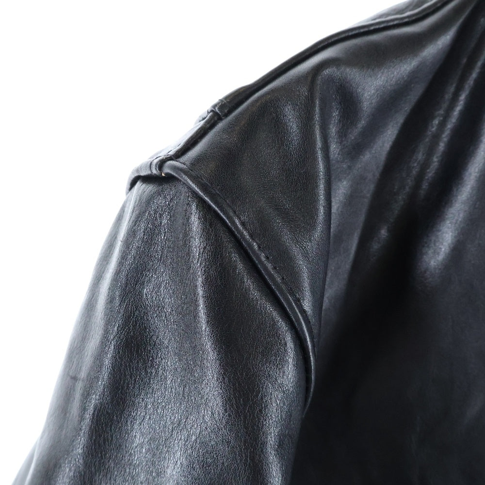 Lewis Leathers(ルイスレザー) No.68VC Super Sportsman スーパースポーツマン シングルライダース レザージャケット ブラック