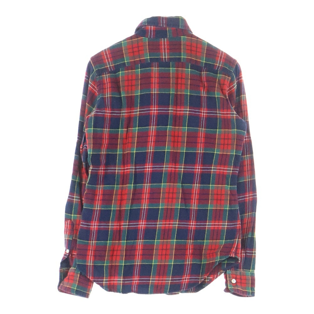 RALPH LAUREN(ラルフローレン) コットン チェック ボタンダウン 胸刺繍ロゴ 長袖シャツ レディース マルチカラー