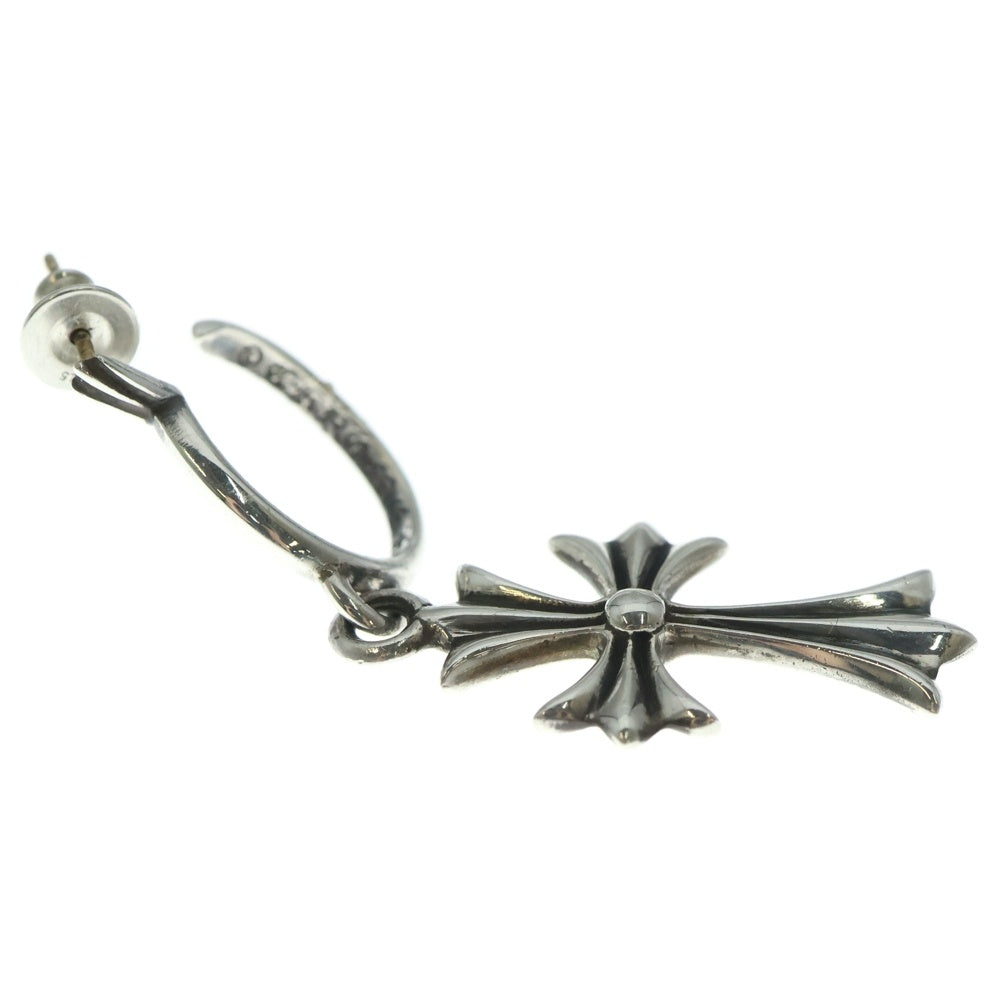 CHROME HEARTS(クロムハーツ) TINY CH CROSS タイニーCHクロス フープピアス シルバー BCA115