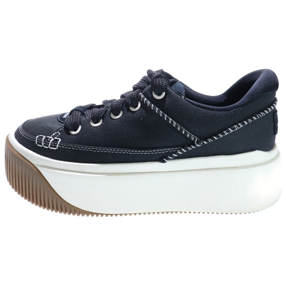 UGG(アグ) EZ-DUZZIT ESSENTIAL LACE UP 厚底レースアップスニーカー レディース ブラック 1167499