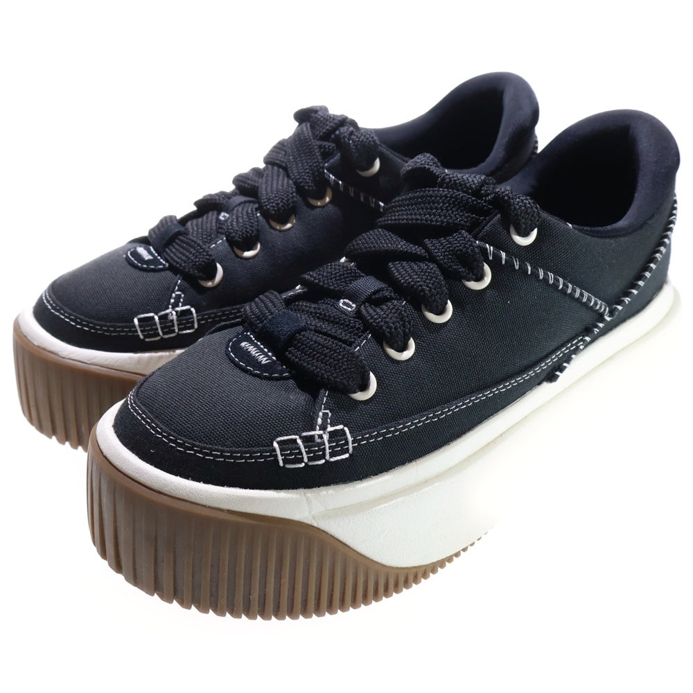 UGG(アグ) EZ-DUZZIT ESSENTIAL LACE UP 厚底レースアップスニーカー レディース ブラック 1167499