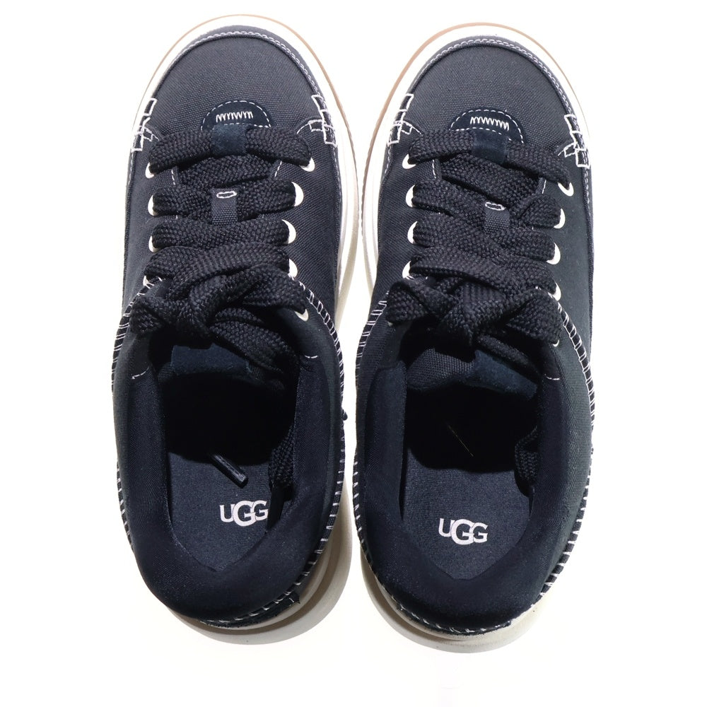 UGG(アグ) EZ-DUZZIT ESSENTIAL LACE UP 厚底レースアップスニーカー レディース ブラック 1167499