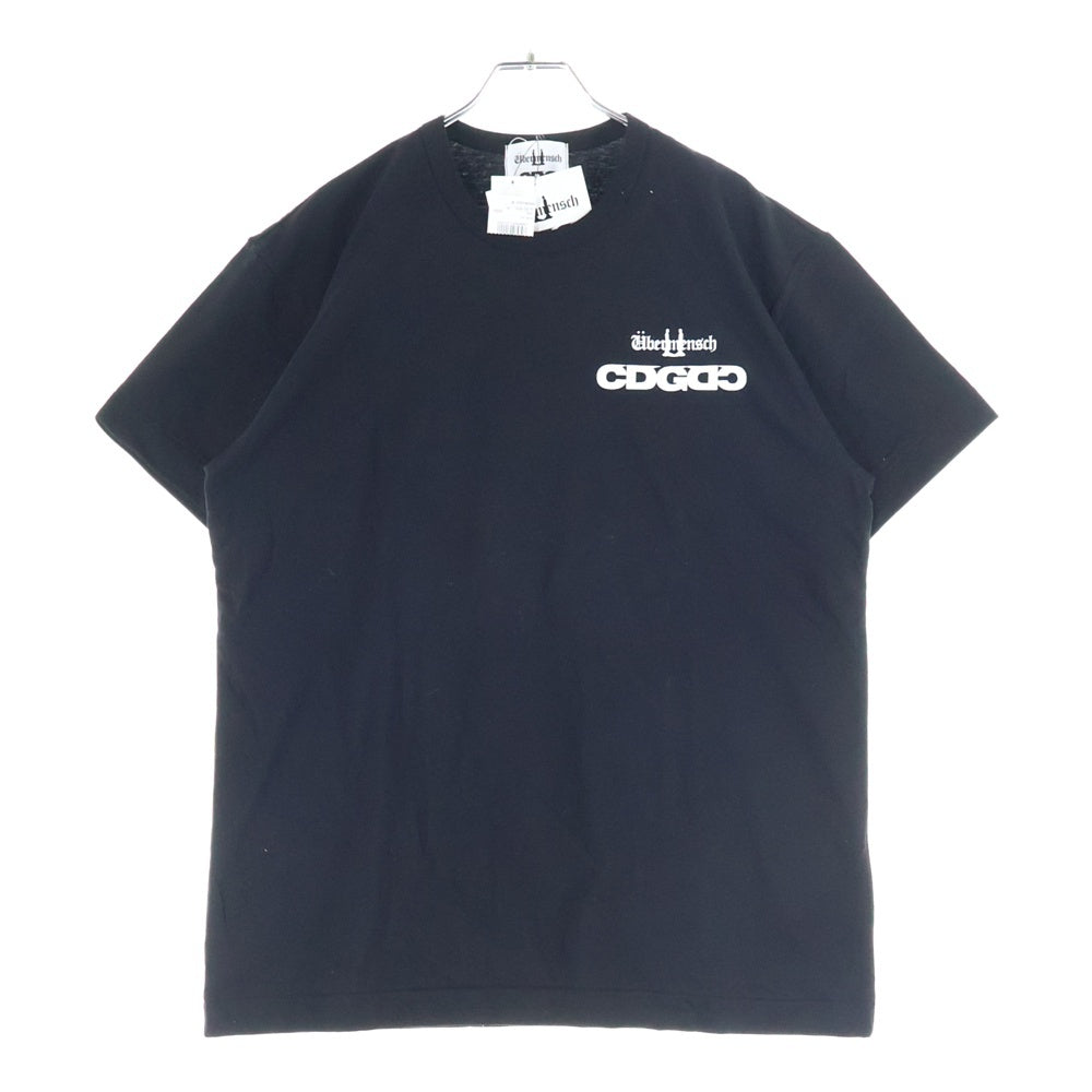 CDG(シーディージー) ×G-DRAGON bermensc SYMBOL T-SHIRT シンボルTシャツ 両面プリント クルーネックショートスリーブカットソー ブラック SP-T003
