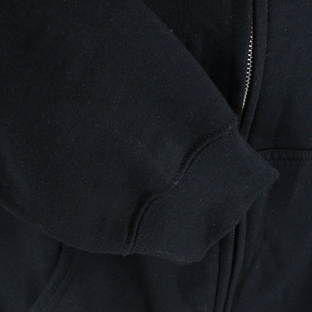 GOD SELECTION XXX(ゴッドセレクショントリプルエックス) ×FRAGMENT フラグメント 胸ロゴ バックプリント ジップアップパーカー ブラック