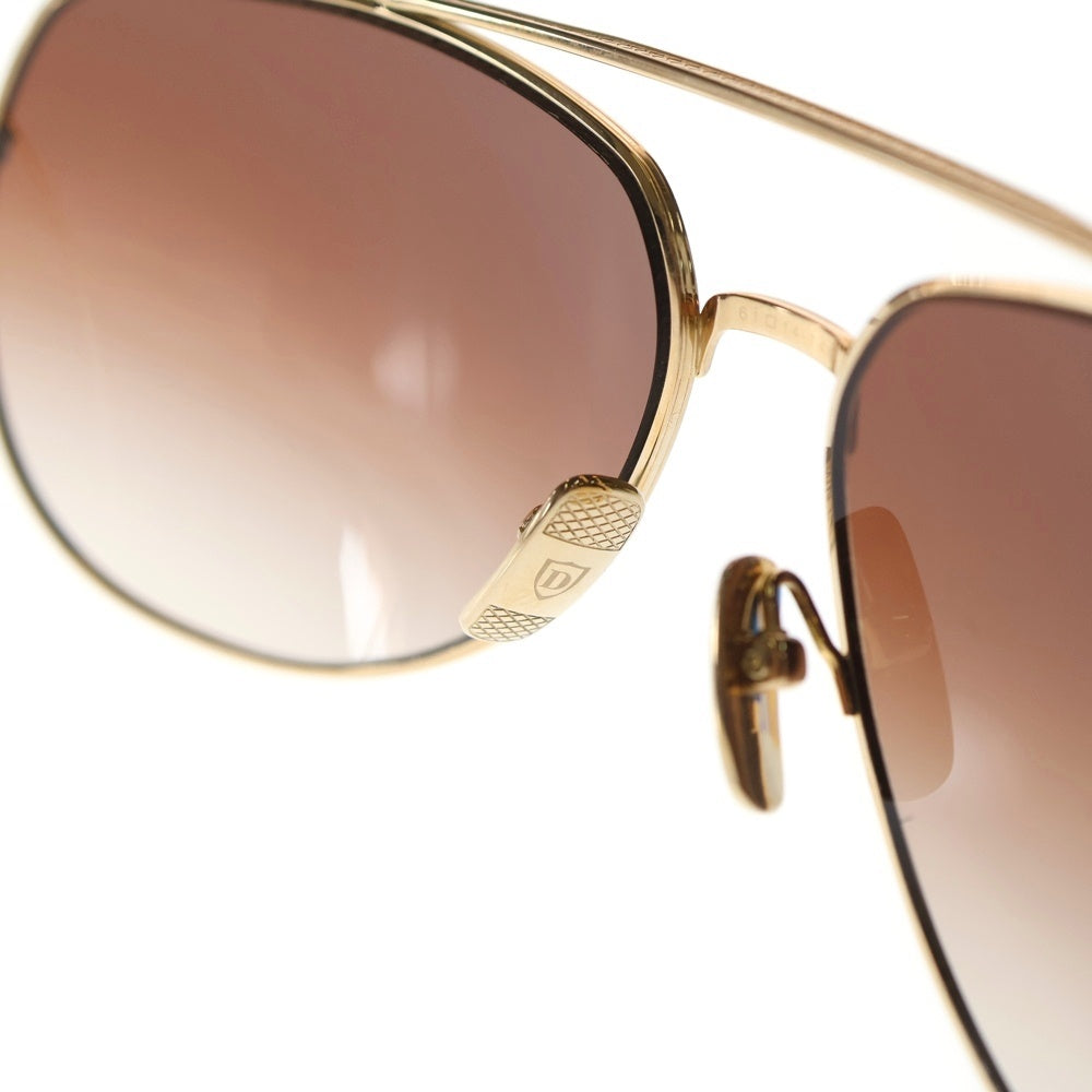 DITA(ディータ) FLIGHT 004 フライト004 ティアドロップサングラス ゴールド/ブラウン