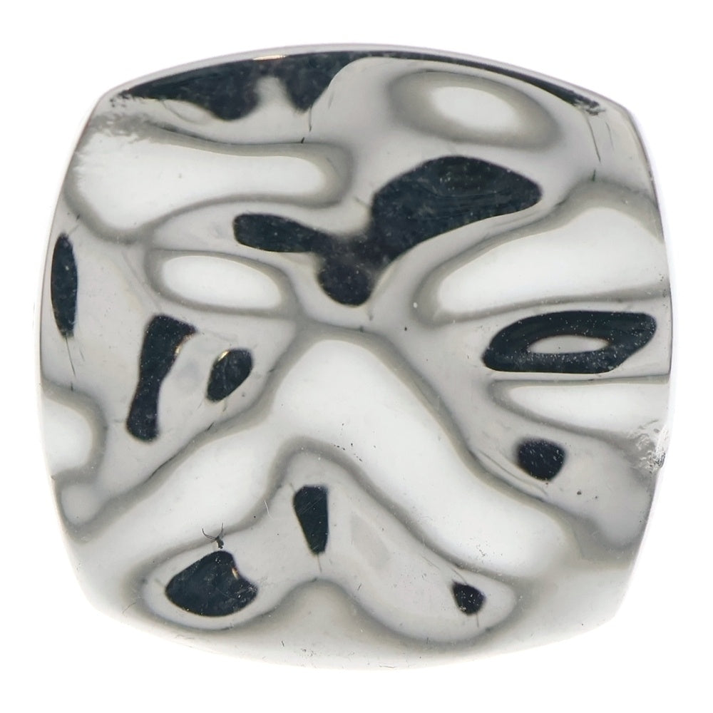 TOMWOOD(トムウッド) Wavy Circle Ring スクエア ウェーブ リング シルバー